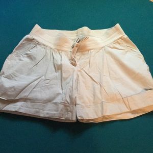 Maternity Khaki Shorts